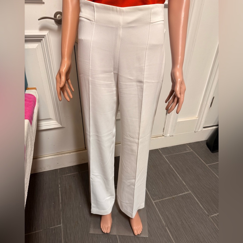 Zara White Women's Trousers